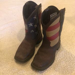 Boys Durango American flag boots 🇺🇸